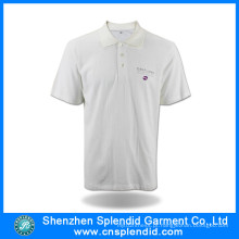 Moda Novo Design Coton Polyester Classic Pique Camisa Polo